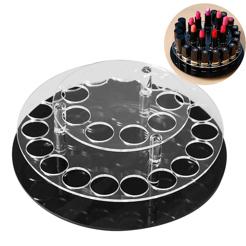 Clear Acrylic Lipstick Holder Organizer Multipurpose