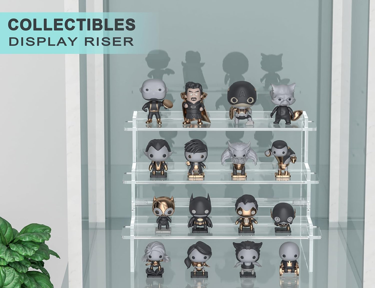 Acrylic Display Risers, 9.5'' Perfume Organizer