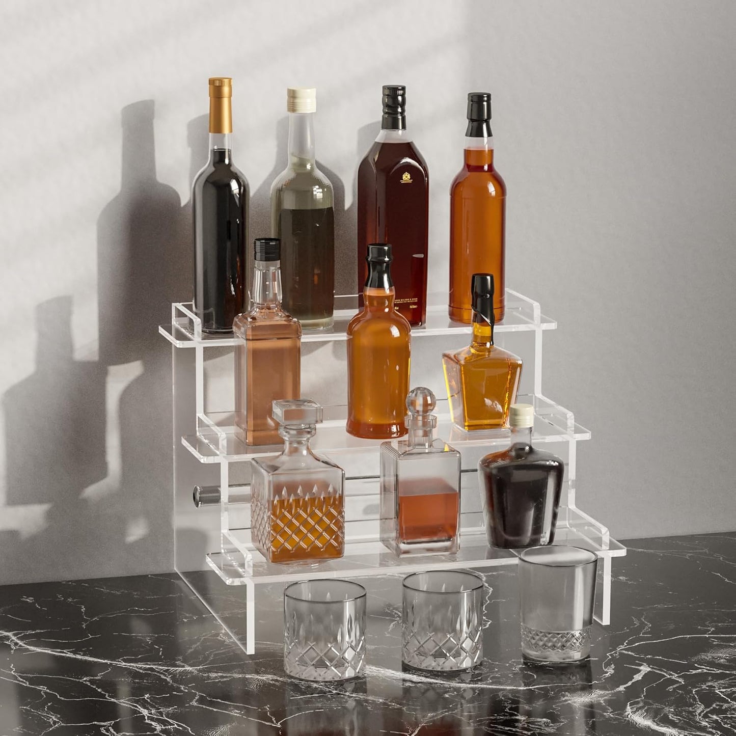 Acrylic Display Risers, 9.5'' Perfume Organizer