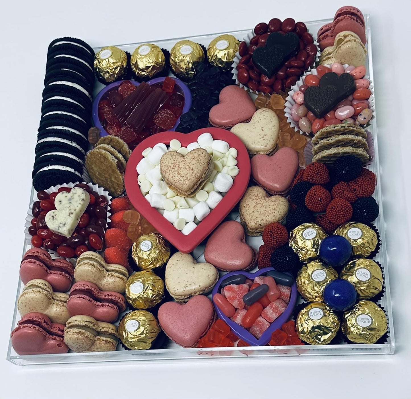 Luxury Tray In Highly Polished Clear Acrylic For Showcasing Purposes