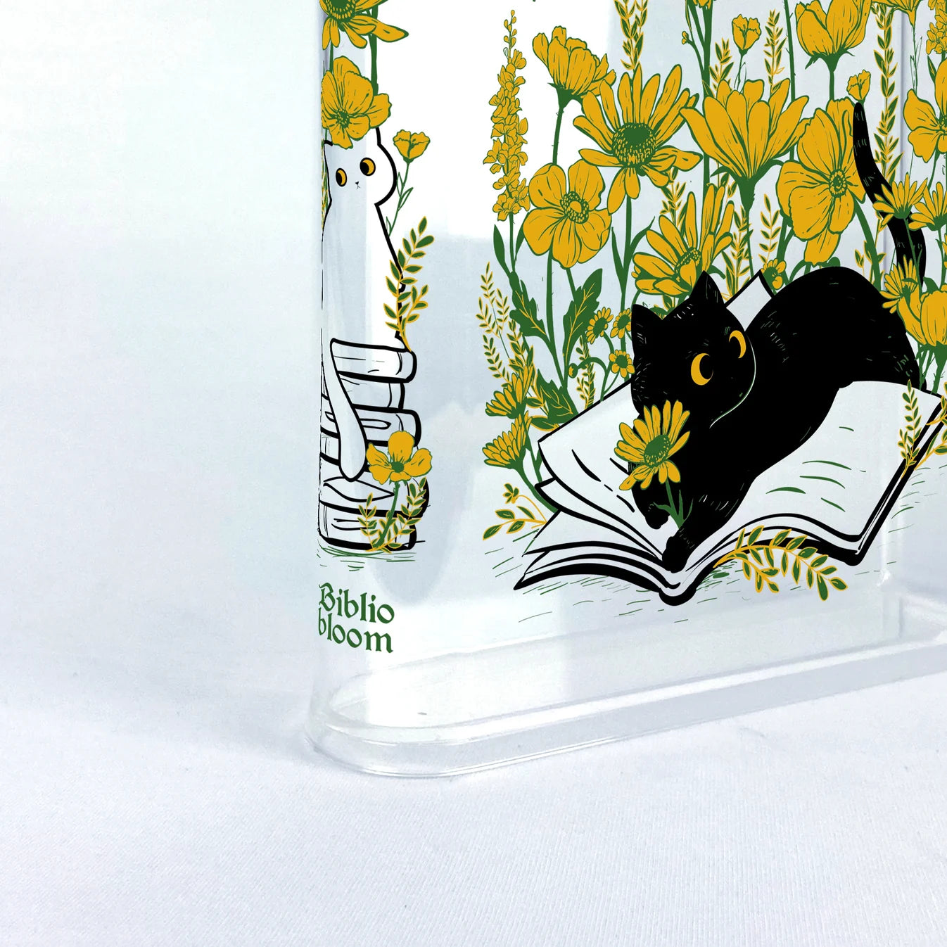 Cat Book Vase