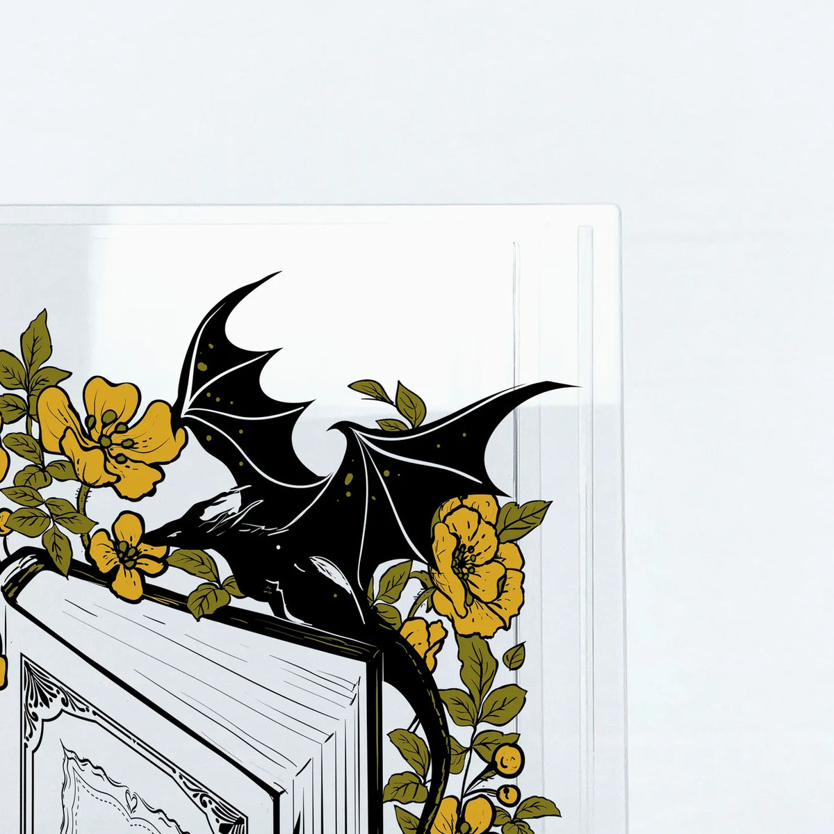 Dragon Book Vase