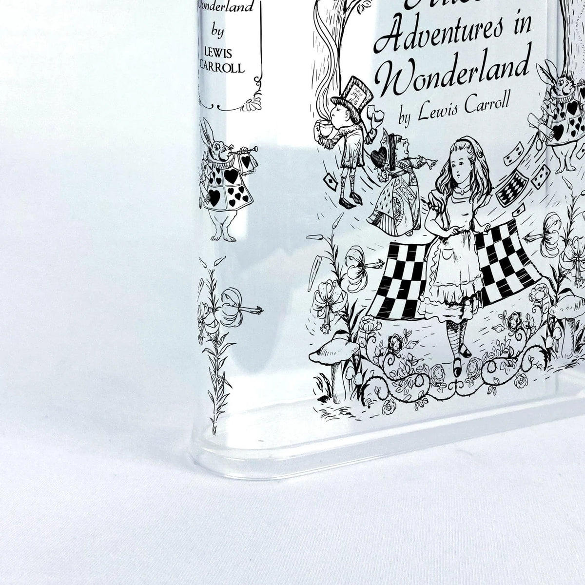 Alice in Wonderland Book Vase