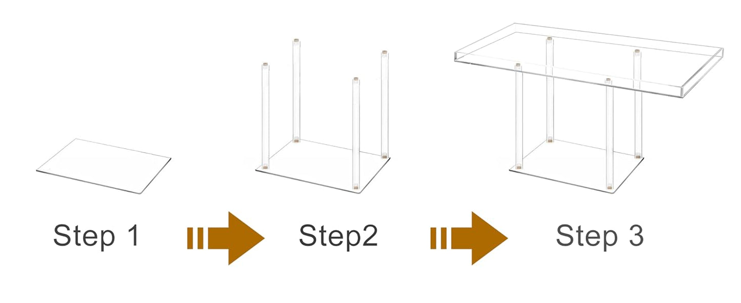 Clear Acrylic Dessert Stands Buffet Risers for Cupcakes Dessert Pastry Food