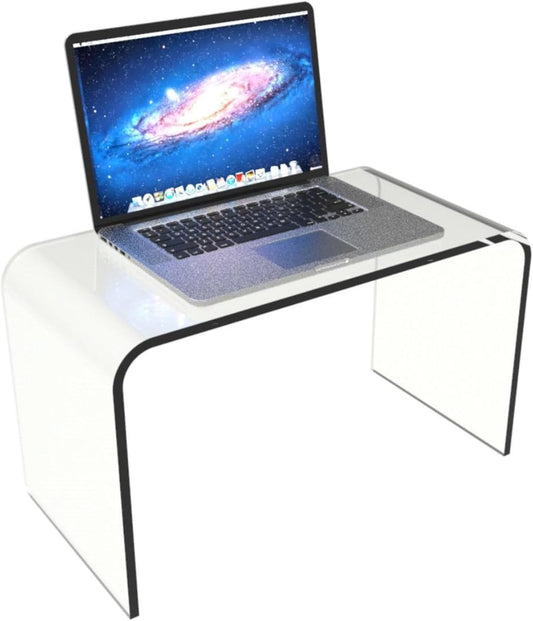 Acrylic Side Table - Multipurpose C Shaped End Table