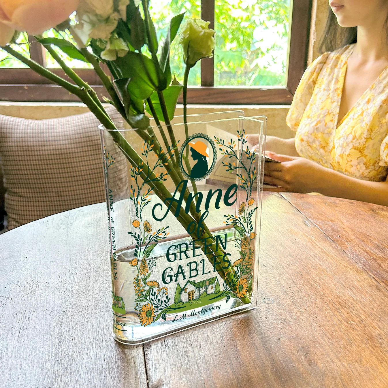 Anne of Green Gables Book Vase - Colorful
