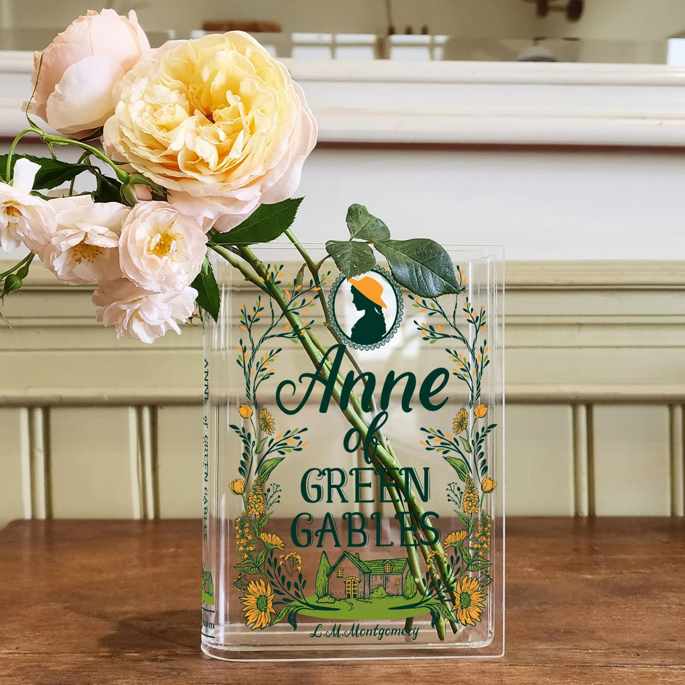 Anne of Green Gables Book Vase - Colorful