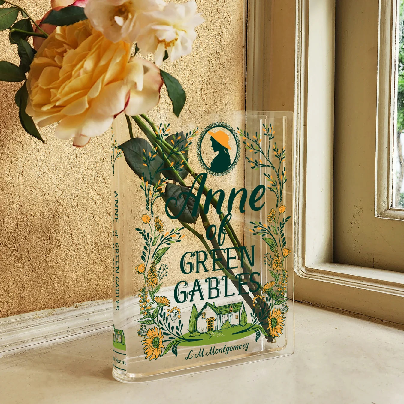 Anne of Green Gables Book Vase - Colorful