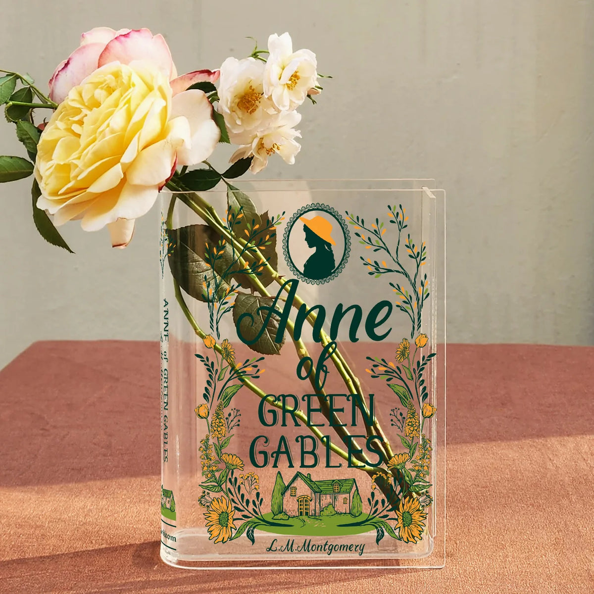 Anne of Green Gables Book Vase - Colorful