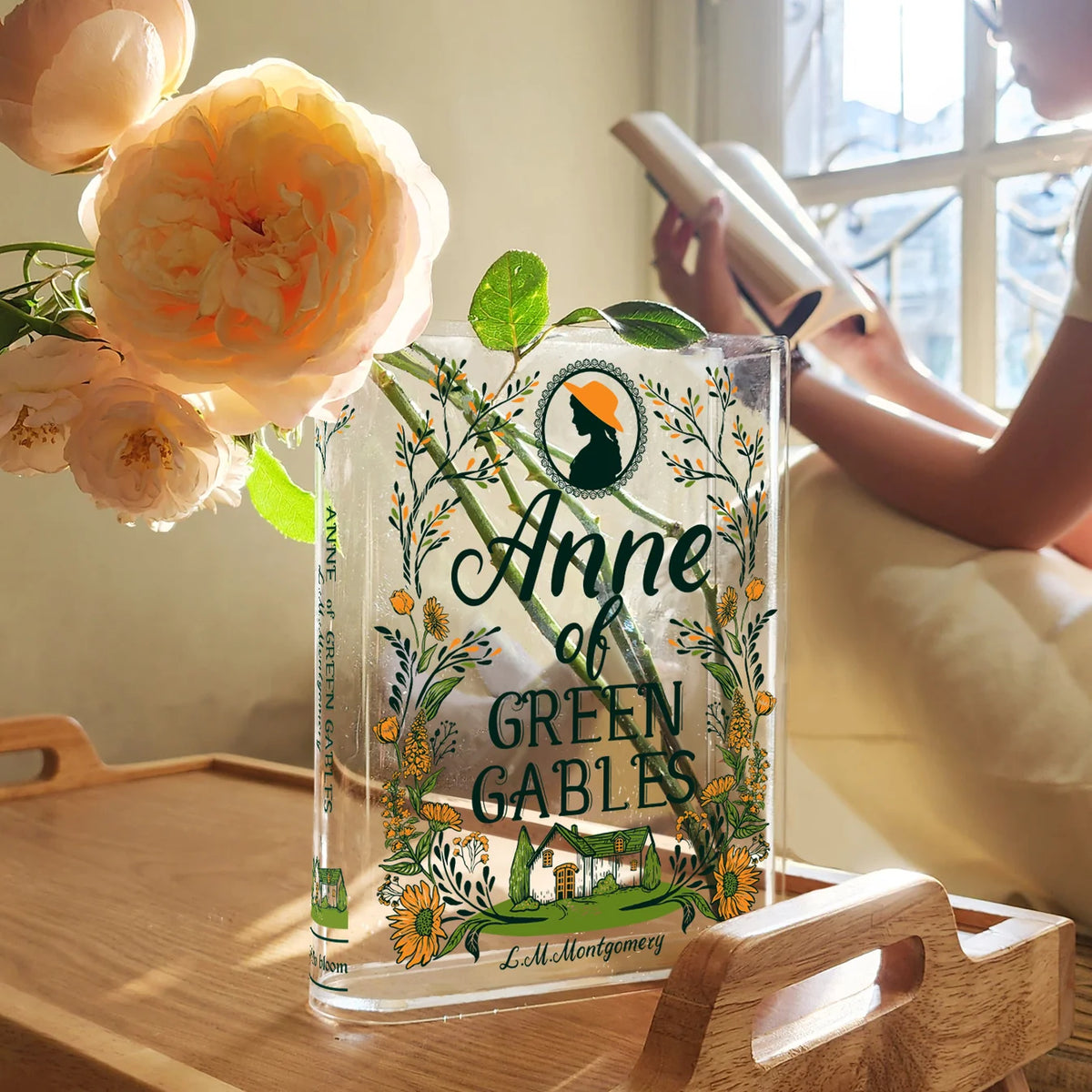 Anne of Green Gables Book Vase - Colorful