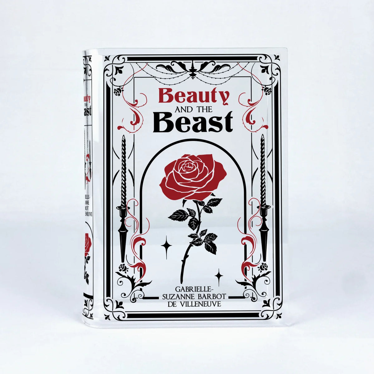 Beauty and the Beast Book Vase