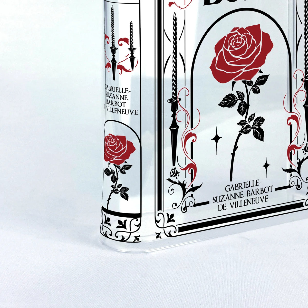 Beauty and the Beast Book Vase