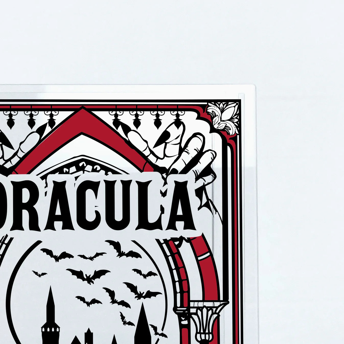 Dracula Book Vase
