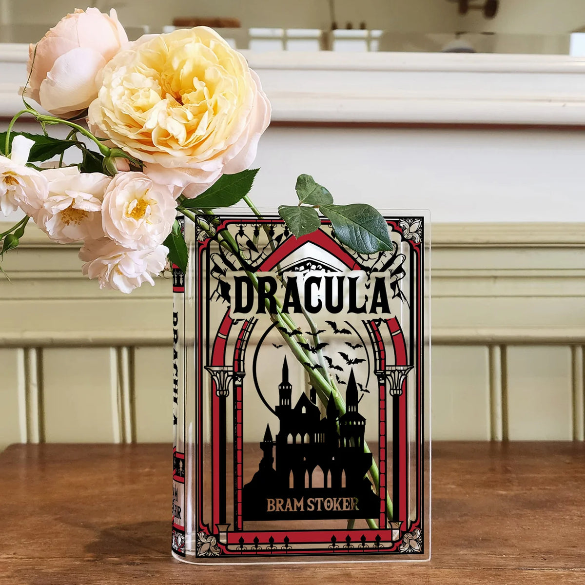 Dracula Book Vase