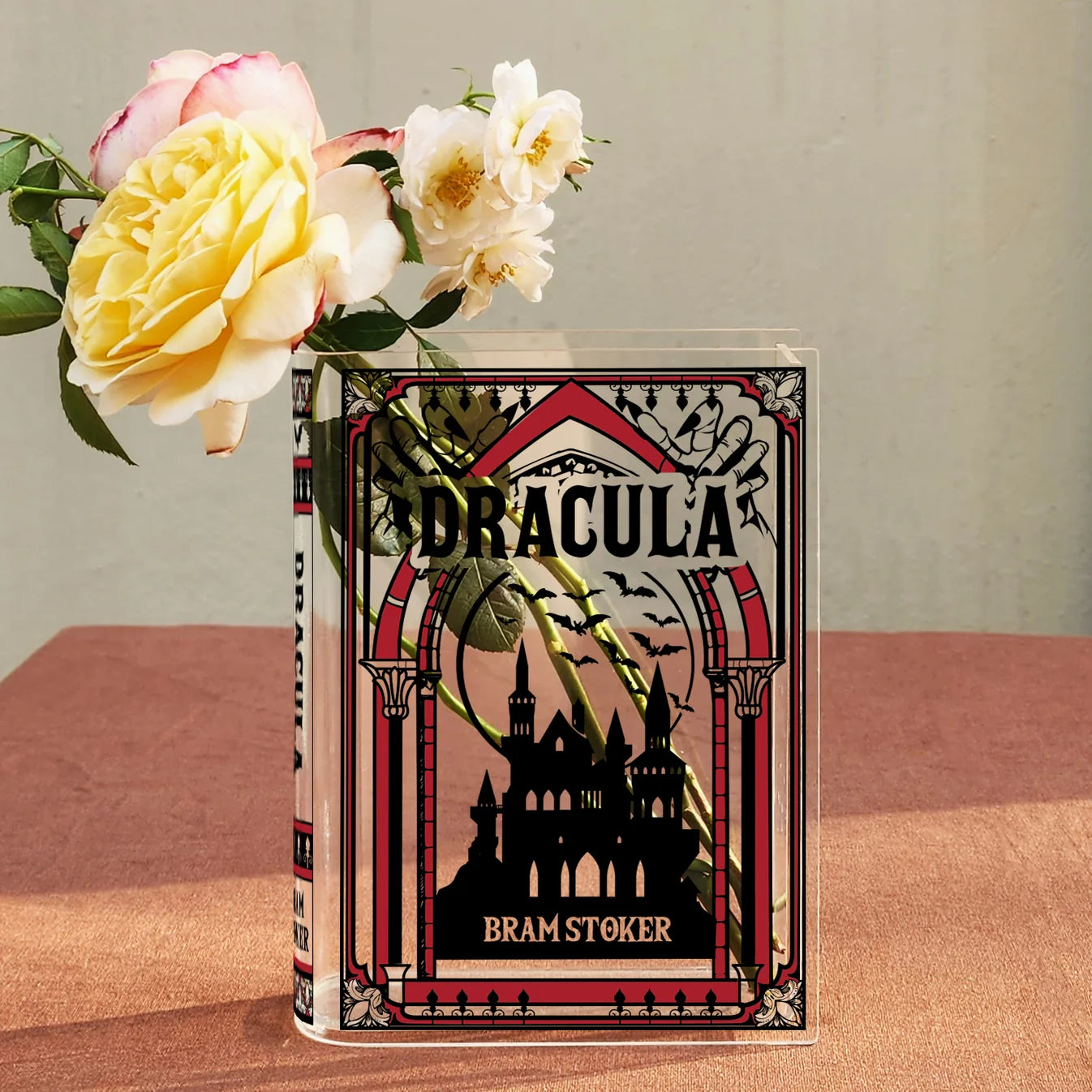 Dracula Book Vase