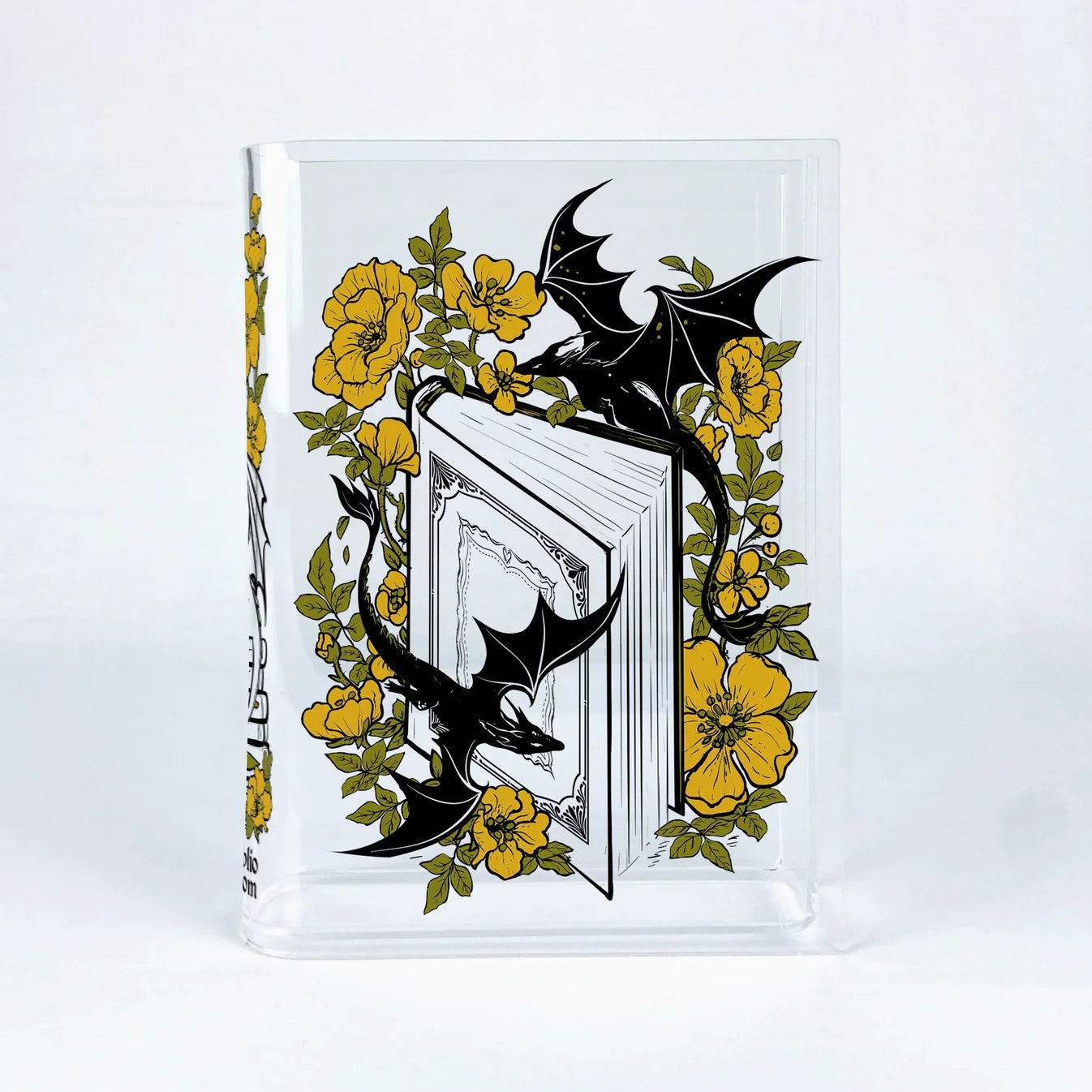 Dragon Book Vase