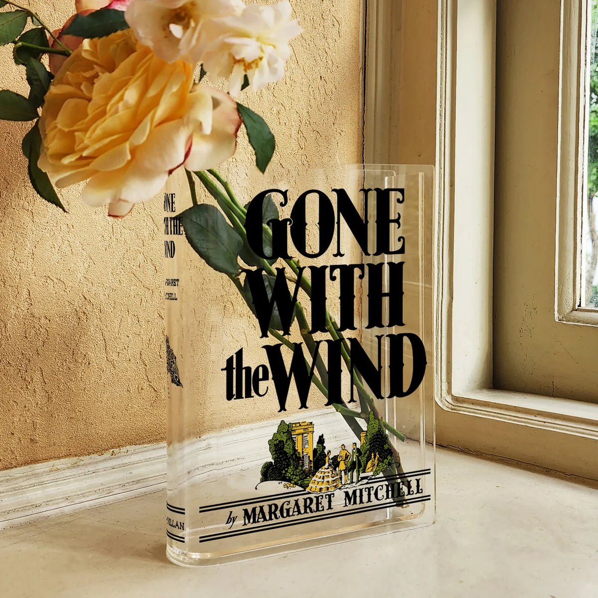Gone with the Wind Book Vase
