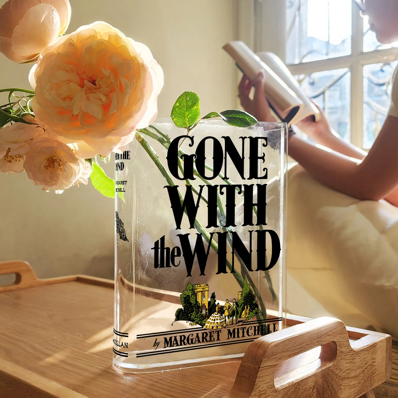 Gone with the Wind Book Vase