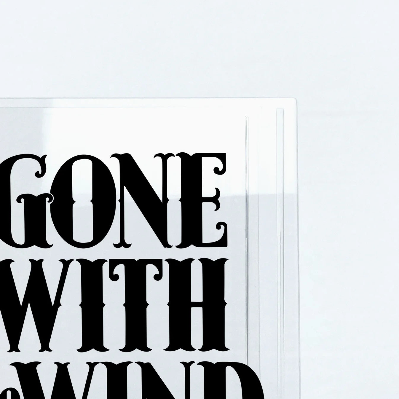 Gone with the Wind Book Vase