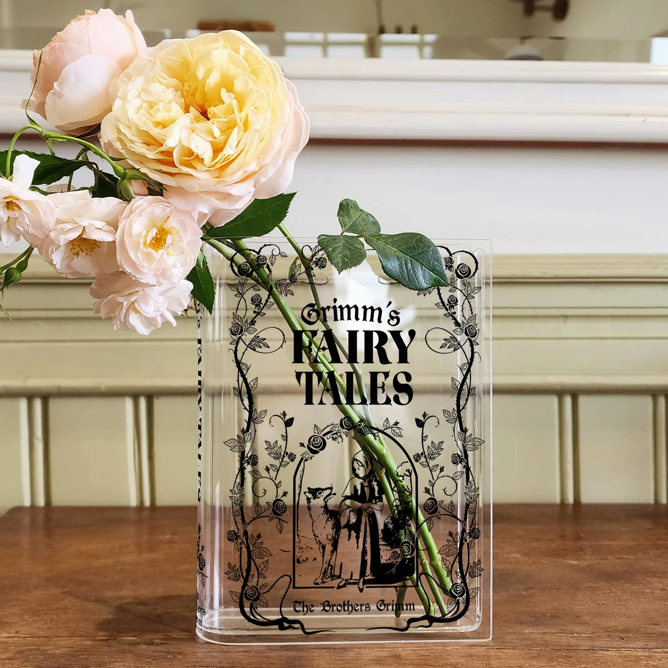 Grimms' Fairy Tales Book Vase