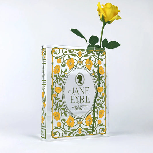 Jane Eyre Book Vase