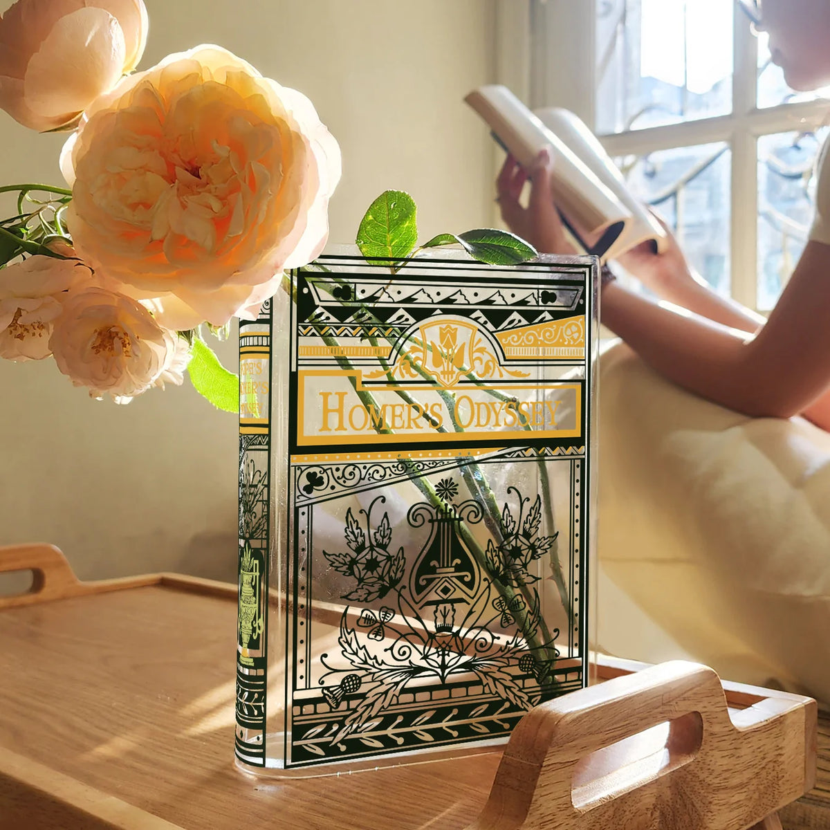 Odyssey Book Vase