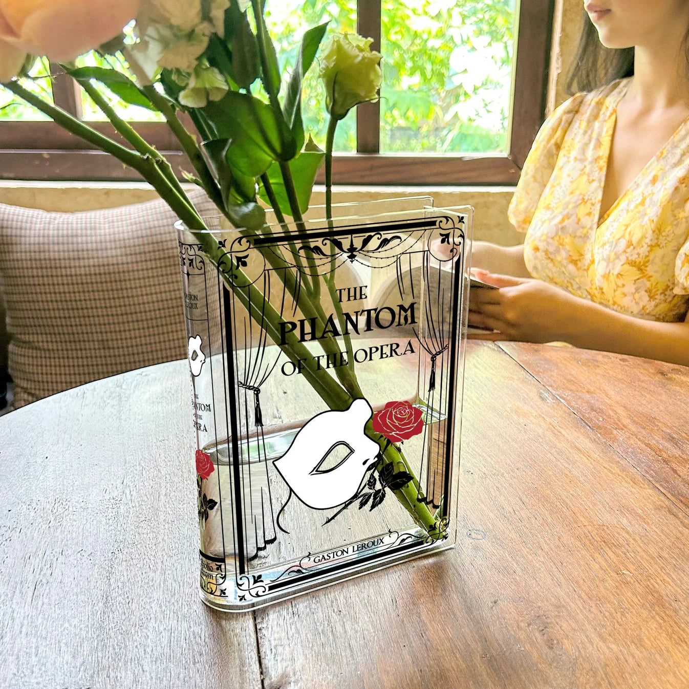 The Phantom of the Opera Book Vase