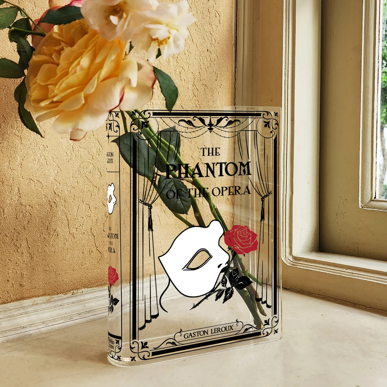 The Phantom of the Opera Book Vase