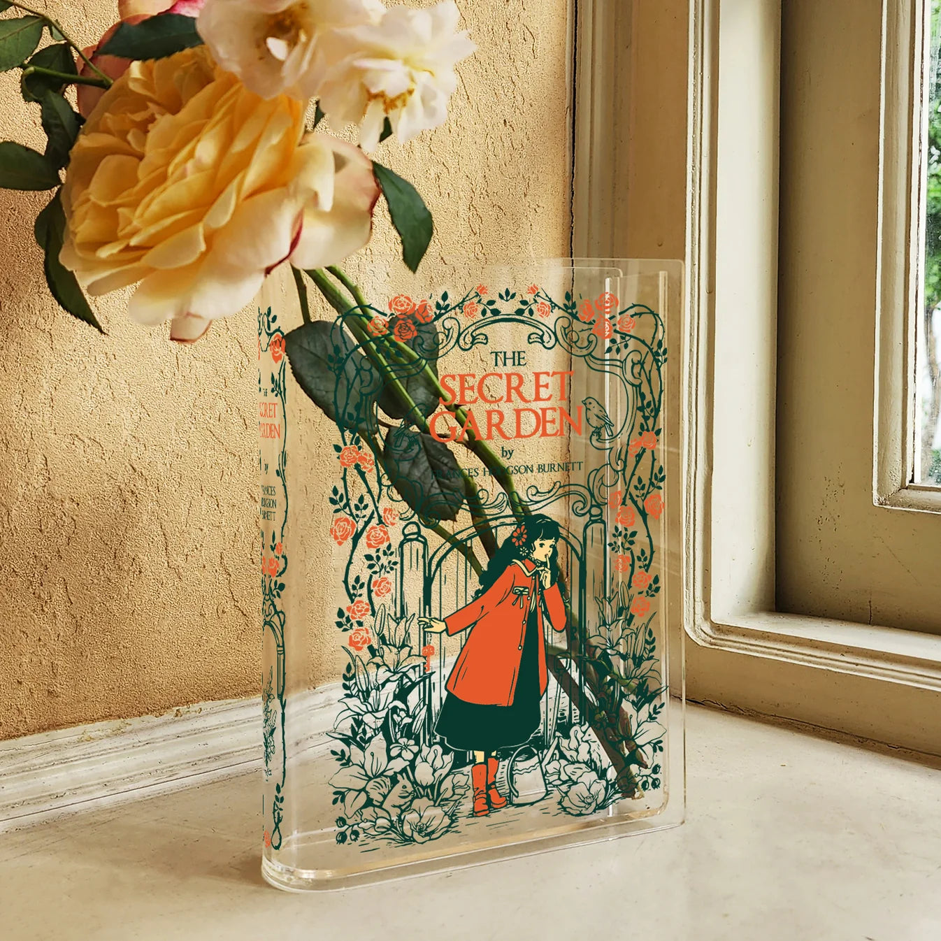 The Secret Garden Book Vase
