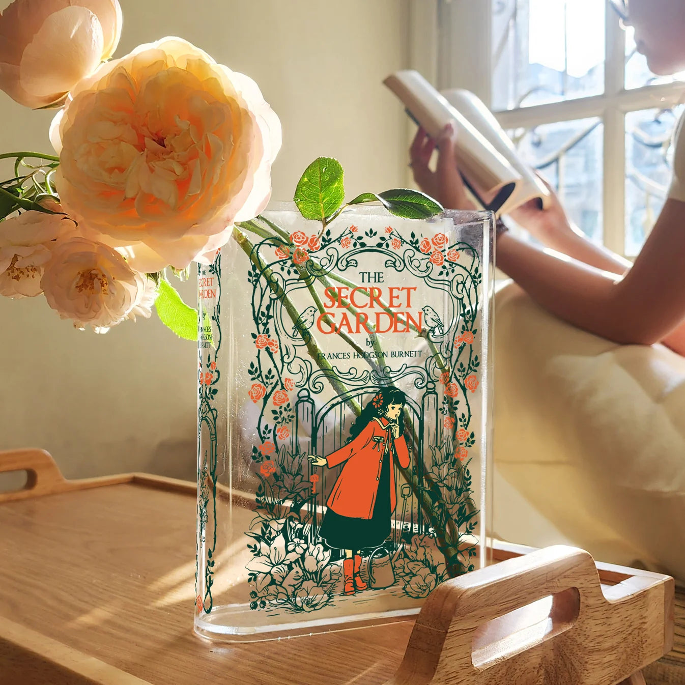 The Secret Garden Book Vase