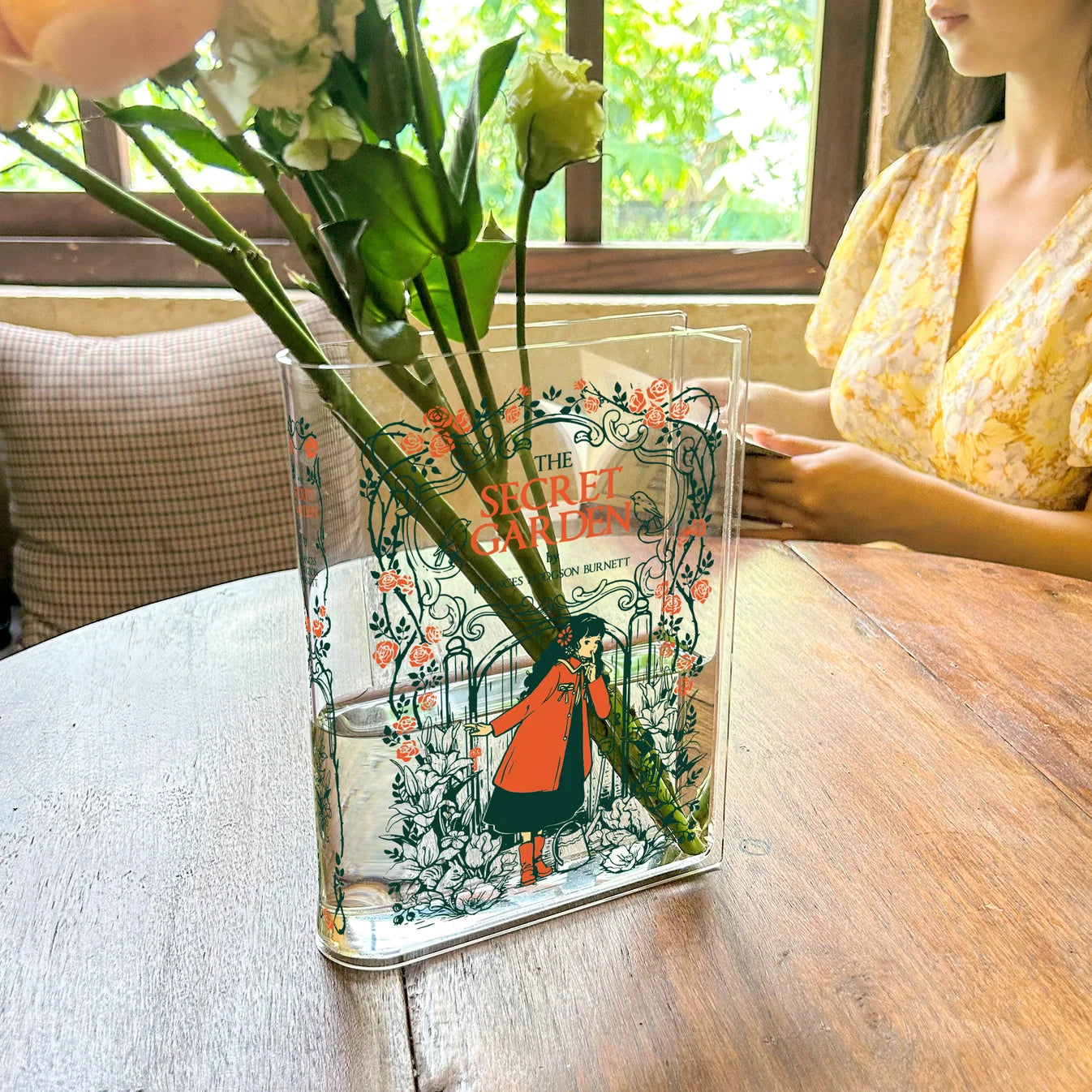 The Secret Garden Book Vase