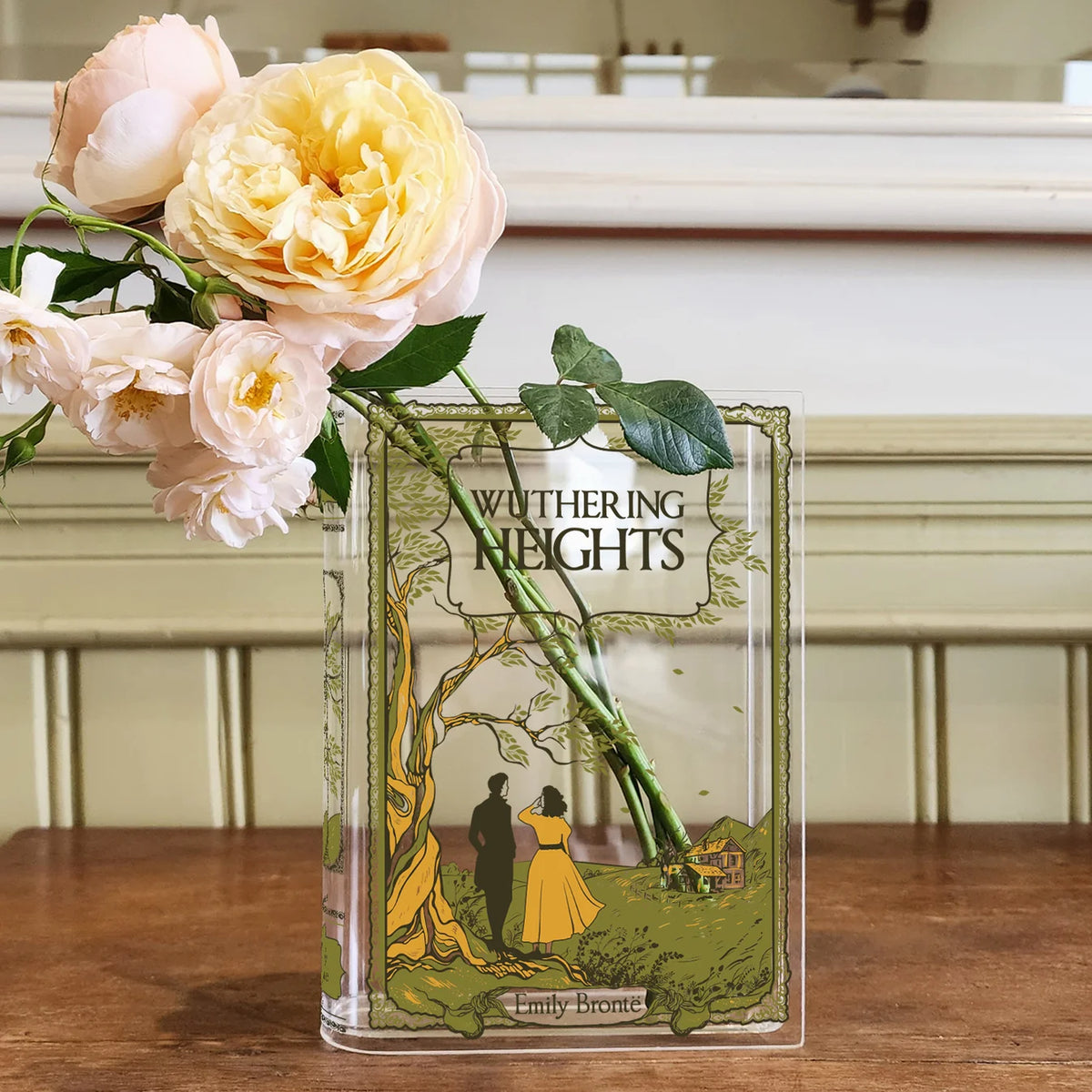 Wuthering Heights Book Vase