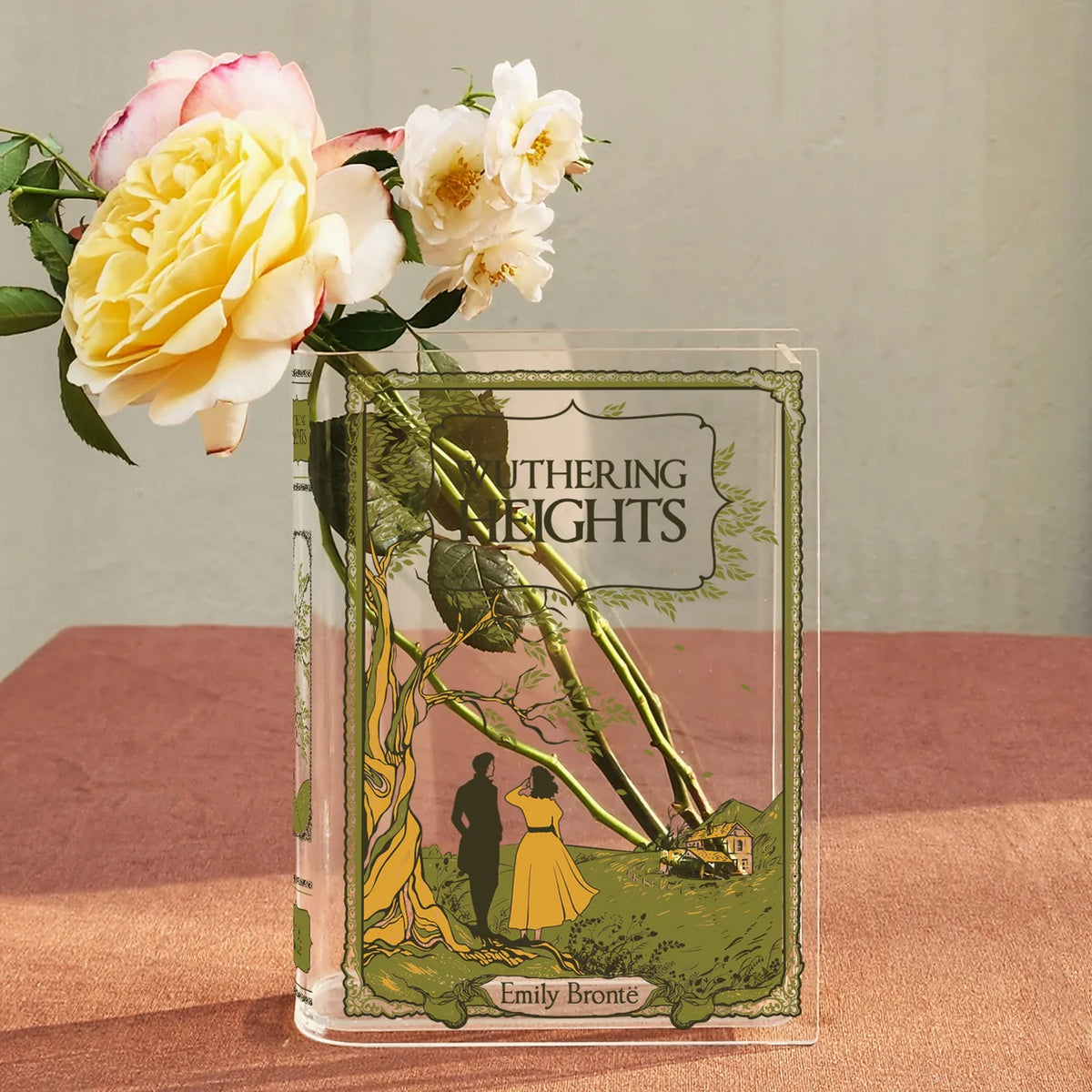 Wuthering Heights Book Vase