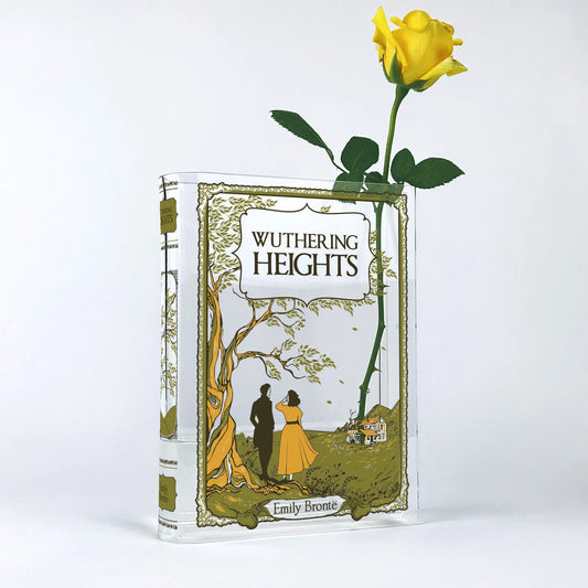 Wuthering Heights Book Vase