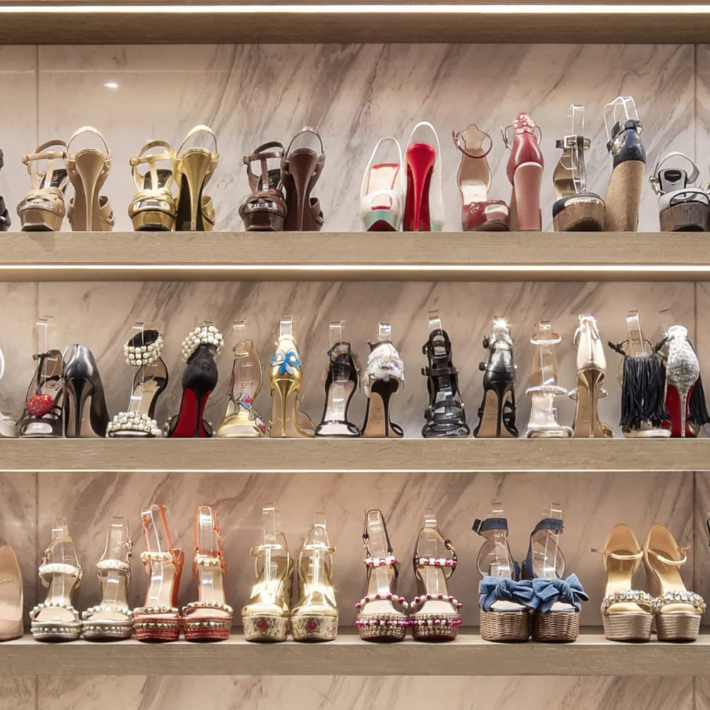 Acrylic Shoe Trees (Pack Of 5 Pairs)
