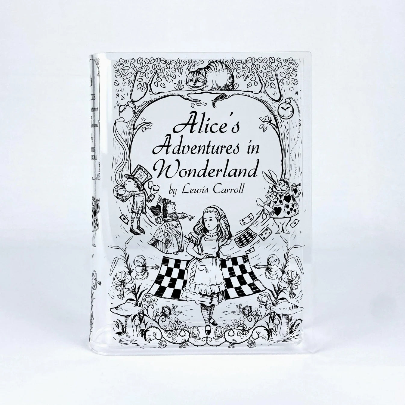 Alice in Wonderland Book Vase