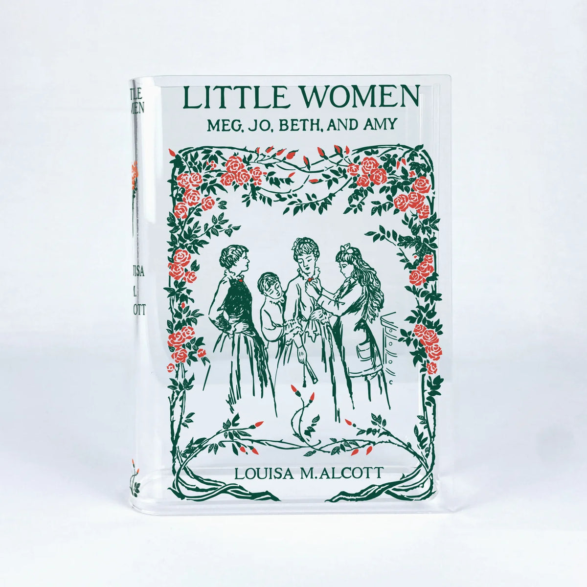 Little Women Book Vase