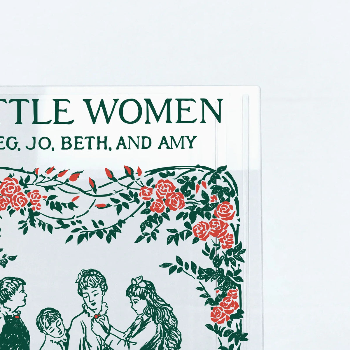 Little Women Book Vase