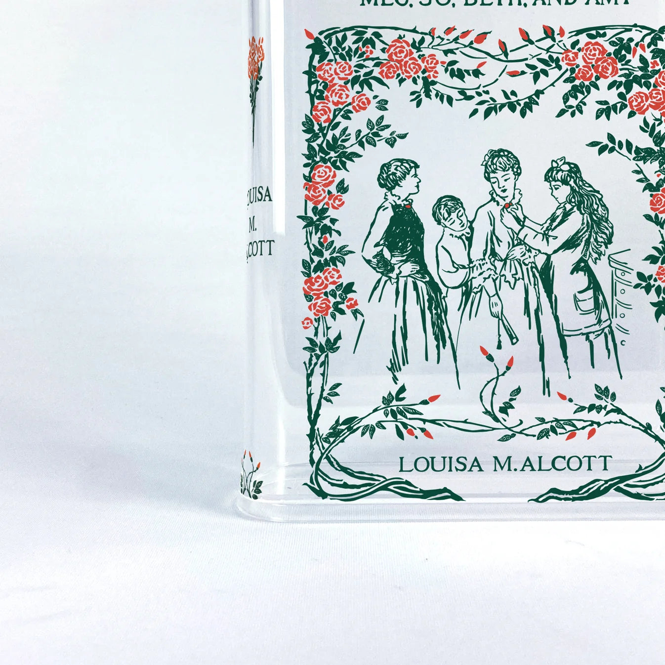 Little Women Book Vase